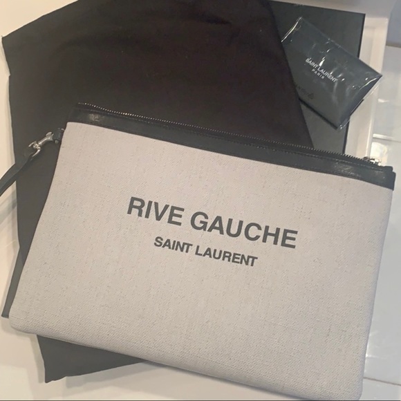Saint Laurent Handbags - Saint Laurent Rive Gauche Clutch